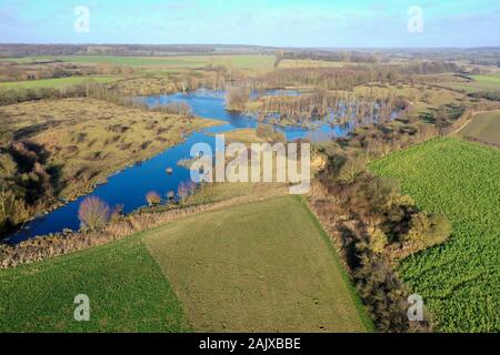 Hellmoor, Feuchtgebiet, Lämmerhof, Panten, Kreis Herzogtum Lauenburg, Schleswig-Holstein, Deutschland Stockfoto