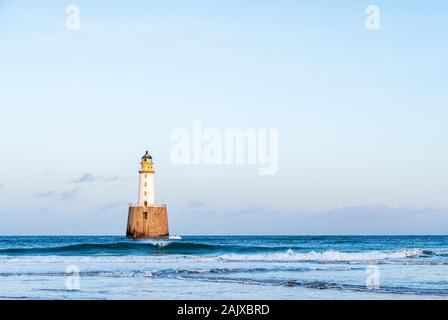 Rattray Head Lighthouse, Rattray, Schottland, Vereinigtes Königreich, 3.1.2020 Foto: Cronos/Catalin Soare Stockfoto