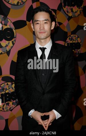 Los Angeles, Kalifornien, USA. 05 Jan, 2020. LOS ANGELES, Kalifornien - 05. Januar: Mike Moh besucht HBO Offizielle Golden Globes After Party auf ca. 55 Restaurant am Januar 05, 2020 in Los Angeles, Kalifornien. Foto: Absturz/imageSPACE/MediaPunch Credit: MediaPunch Inc/Alamy leben Nachrichten Stockfoto