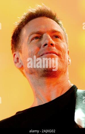 Verona Italien 09/18/2004, Arena : Bryan Adams im Konzert während der musikalischen Veranstaltung 'Festivalbar 2004'. Stockfoto