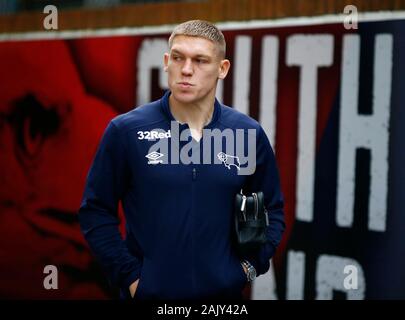 LONDON, ENGLAND - Januar 05: Derby County Martyn Waghorn während Emirates FA Cup in die dritte Runde Übereinstimmung zwischen Crystal Palace und Derby County auf Janua Stockfoto