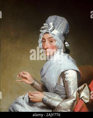 Gilbert Stuart, Portrait Malerei, Catherine Messing Yates, (Frau Richard Yates), 1793 Stockfoto