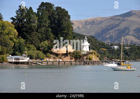 Rund Um Neuseeland - Akaroa Stockfoto