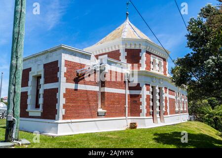 Dominion Observatory, von John Campbell 1907, Edwardian barocken architektonischen Stil, Botanischer Garten, Wellington, Neuseeland Stockfoto