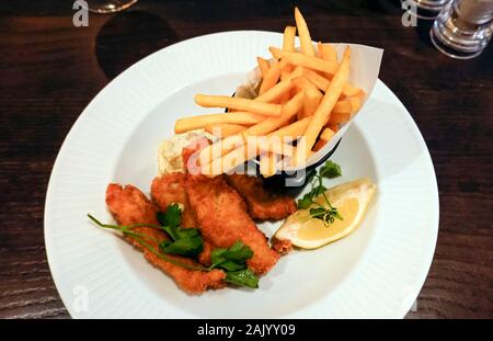 Fisch & Chips Stockfoto