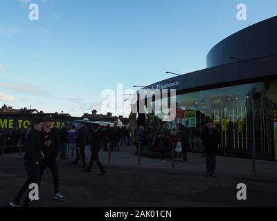 Die Hornet shop-Vicarage Road - Watford Stockfoto