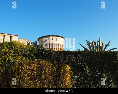 Castello di Brescia - Italien Stockfoto