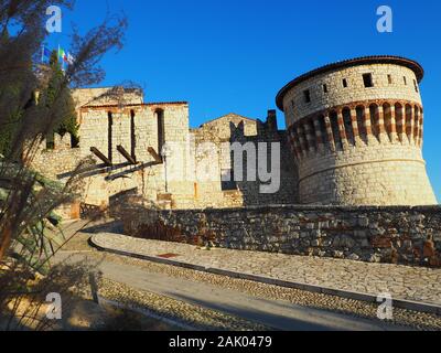 Castello di Brescia - Italien Stockfoto