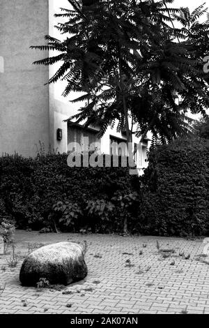 Warschauer Ghetto Memorial stone Stockfoto