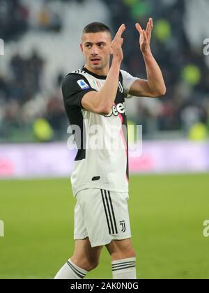 Torino, Italien. 06 Jan, 2020. 28 merith demiral (juventus) während Juventus vs Cagliari, italienische Fußball Serie A Männer-WM in Turin, Italien, 06 Januar 2020 Credit: Unabhängige Fotoagentur/Alamy leben Nachrichten Stockfoto