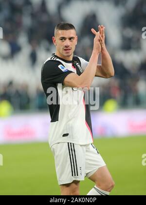 Torino, Italien. 06 Jan, 2020. 28 merith demiral (juventus) während Juventus vs Cagliari, italienische Fußball Serie A Männer-WM in Turin, Italien, 06 Januar 2020 Credit: Unabhängige Fotoagentur/Alamy leben Nachrichten Stockfoto