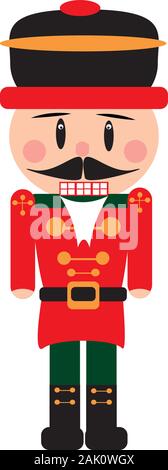 Weihnachten-Nussknacker Stock Vektor