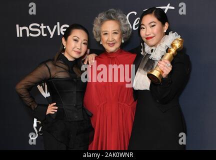 05. Januar 2020 - Beverly Hills, Kalifornien - Lulu Wang Zhao Shuzhen, Awkwafina. 21. jährlichen InStyle und Warner Bros. Golden Globes After Party statt im Beverly Hilton Hotel. (Bild: © Birdie Thompson/AdMedia über ZUMA Draht) Stockfoto