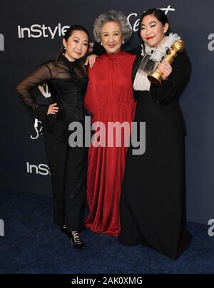 05. Januar 2020 - Beverly Hills, Kalifornien - Lulu Wang Zhao Shuzhen, Awkwafina. 21. jährlichen InStyle und Warner Bros. Golden Globes After Party statt im Beverly Hilton Hotel. (Bild: © Birdie Thompson/AdMedia über ZUMA Draht) Stockfoto