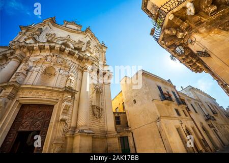 In der Kirche San Matteo auf die Via dei Perroni Lecce Apulien Italien Stockfoto