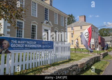 Der Wentworth Gardner Haus Strawberry Banke Museum in Portsmouth, New Hampshire Stockfoto