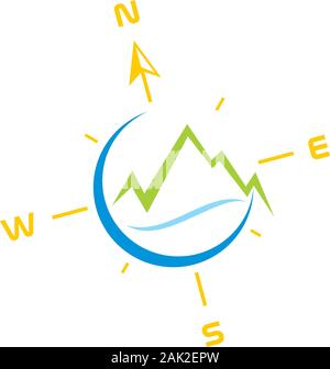 Abenteuer-symbol Stock Vektor
