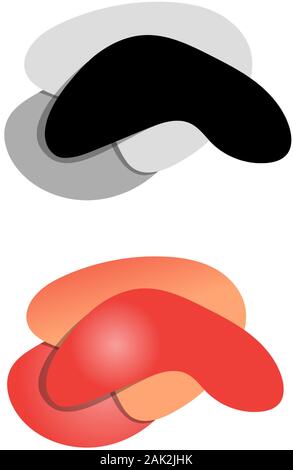 Moderne abstrakte banner Vektor-illustration vorlagen Hintergrund Stock Vektor