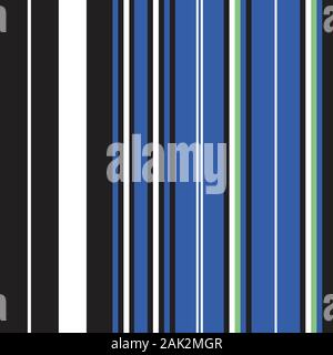 Stripe nahtlose Muster mit bunten Farben parallele Streifen. Vector Illustration EPS 10. Stock Vektor