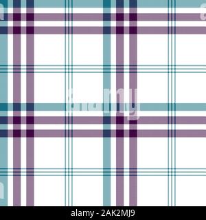 Nahtlose plaid karierte Vektor Muster. Vector Illustration EPS 10. Stock Vektor