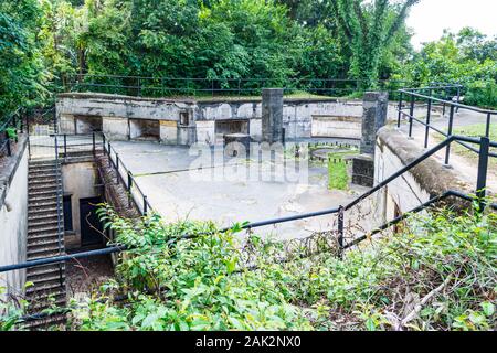 Fort Imbiah Sentosa Island Singapur Stockfoto