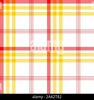 Nahtlose plaid karierte Vektor Muster. Vector Illustration EPS 10. Stock Vektor
