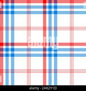 Nahtlose plaid karierte Vektor Muster. Vector Illustration EPS 10. Stock Vektor