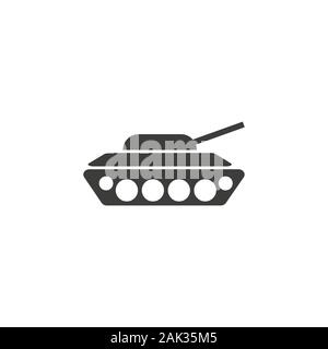 Tank Symbol in trendigen Flat Style auf Hintergrund isoliert. Tank Seite Symbol Symbol für Ihre Web site Design Tank Symbol logo, App, UI. Tank Symbol Vektor Stock Vektor