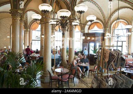 Kaffeehaus Café Central, Wien, Österreich | Verwendung weltweit Stockfoto