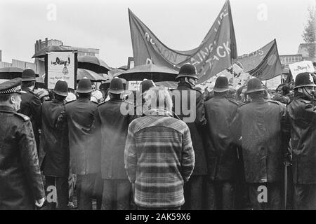 Altab Ali Demonstration Mai 1978 Stockfoto