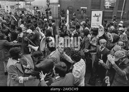 Altab Ali Demonstration Mai 1978 Stockfoto