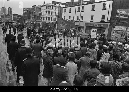 Altab Ali Demonstration Mai 1978 Stockfoto