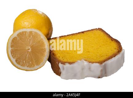 Zitrone-lbs-Kuchen Stockfoto