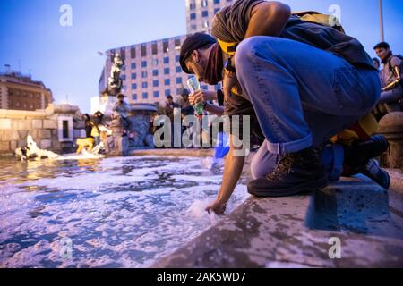 Tage des Satzes der Katalanischen Politikern. Barcelona. 2019.10.22 Stockfoto