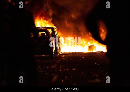 Tage des Satzes der Katalanischen Politikern. Barcelona. 2019.10.16 Stockfoto