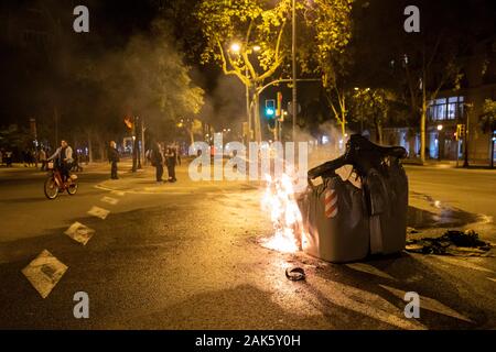 Tage des Satzes der Katalanischen Politikern. Stockfoto