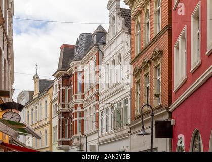 Blick auf die Stadt Oldenburg, eine unabhängige Stadt in Niedersachsen, Deutschland Stockfoto