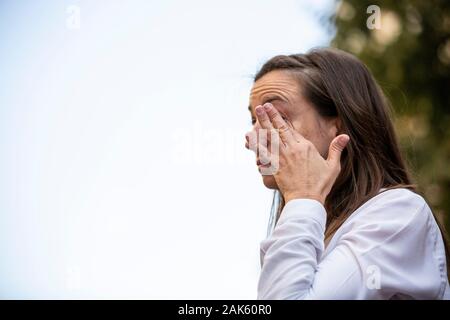 Tag der Satz der Katalanischen Politikern. Barcelona. 2019.10.14 Stockfoto