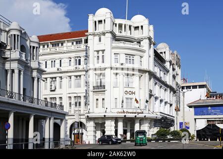 Colombo/Stadtteil Fort: "Grand Oriental Hotel" in der York Street, Sri Lanka | Verwendung weltweit Stockfoto