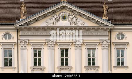 Schloss Bellevue, Bellevue Palace, die offizielle Residenz des Präsidenten der Bundesrepublik Deutschland, Berlin, Deutschland Stockfoto