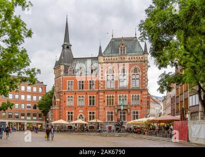 Blick auf die Stadt Oldenburg, eine unabhängige Stadt in Niedersachsen, Deutschland Stockfoto