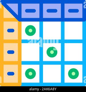 Ergänzungen Symbol Vektor Illustration Stock Vektor