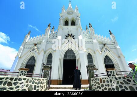 Provinz Heredia: Iglesia de San Isidro de Heredia in San Isidro, Costa Rica | Verwendung weltweit Stockfoto