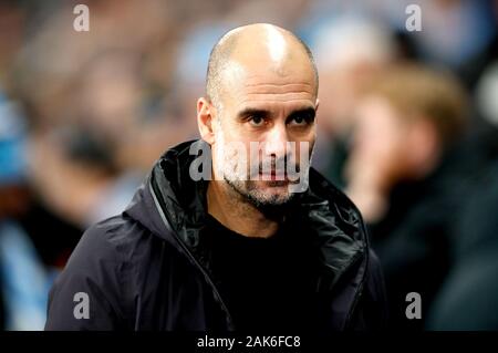 Manchester City-Trainer Pep Guardiola Stockfoto