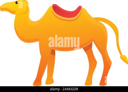Ägypten kamel Symbol. Cartoon von Ägypten kamel Vektor Symbol für Web Design auf weißem Hintergrund Stock Vektor