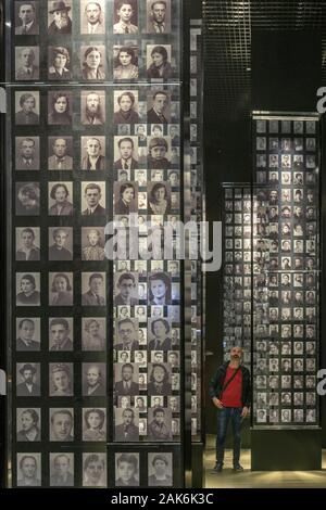 Gdansk (Danzig): Museum des Zweiten Weltkriegs (Muzeum II Wojny Swiatowej), Danzig | Verwendung weltweit Stockfoto