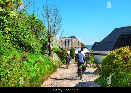 Halbinsel Wittow: Fischerdorf Vitt am Kap Arkona, Rügen | Verwendung weltweit Stockfoto