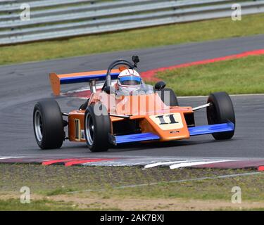 Jeff Williams, Van Diemen RF 82, klassische Formel 3, Classic FF 2000, HSCC, historische Sportwagen Club, Snetterton, Juni 2019, Rundstrecke, CJM Photogra Stockfoto