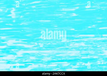 Blau aqua türkis Hintergrund mit weißen Flecken. Zusammenfassung Hintergrund Stockfoto