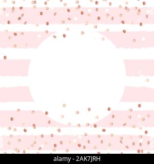 Satz von Design Hintergründe Template für soziale Medien post Rahmen. Vector Illustration Stock Vektor